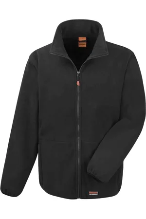 Result Heren microfleece jas voor zwaar gebruik