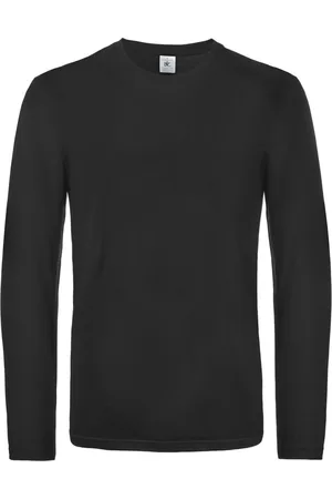 B and C Heren #e190 t-shirt met lange mouwen