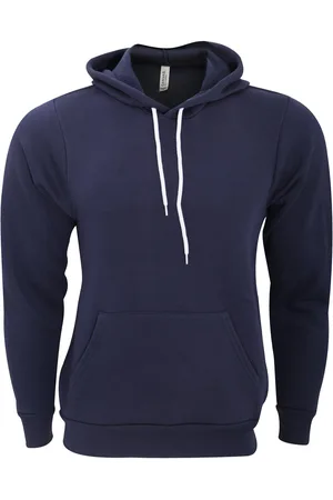 Bella + Canvas Unisex pullover polycotton fleece hooded sweatshirt / hoodie