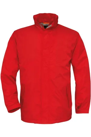 B and C Heren ocean shore midseason parka