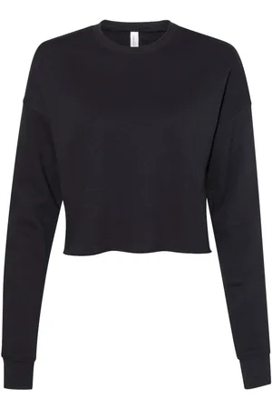 Bella + Canvas Dames fleece crew hals gewaad top