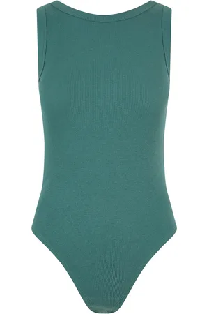 Urban classics Dames ribbed bodysuit