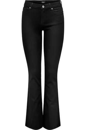 ONLY Onlblush mid flared dnm rea2343 noos black denim