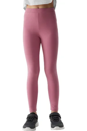 4F Meisjes gebreide effen legging