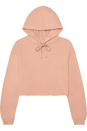 Bella + Canvas Dames fleece crop hoodie