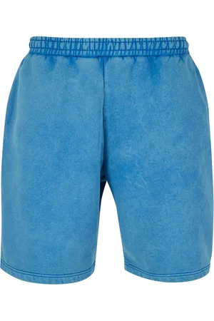 Urban classics Heren sweat shorts zwaar stone wash
