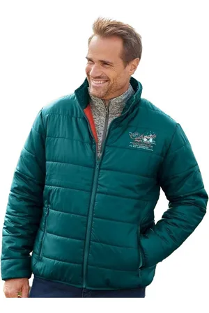 Atlas For Men Tweekleurig waterafstotend herenjack