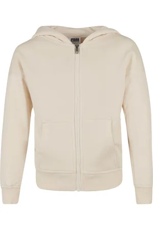 Urban classics Meisjes badstof organic full zip hoodie
