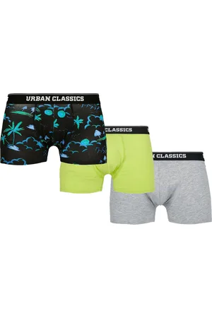 Urban classics Heren island boxershorts (pack of 3)