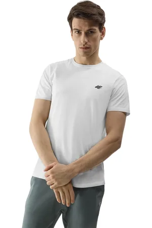 4F Effen normaal t-shirt heren