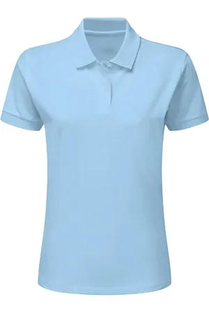 SG Dames poloshirt met korte mouwen van katoen