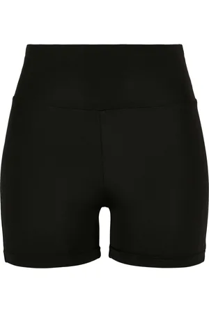 Urban classics Dames gerecyclede fietsbroek met hoge taille