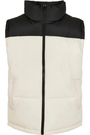 Urban classics Heren kleurblok puffer gilet