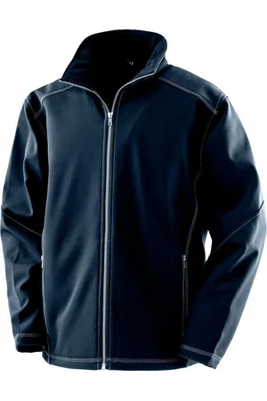 Result Heren triple stitched soft shell jas