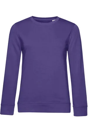 B and C Dames organic inspire crew hals sweatshirt