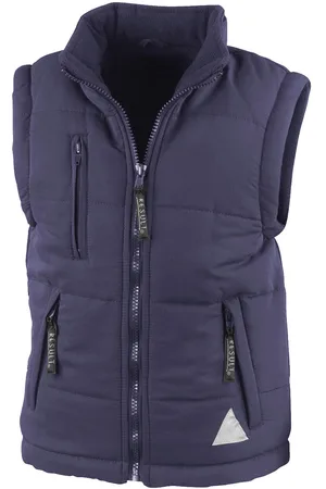 Result Ultra gewatteerde bodywarmer voor kinderen/kinderen