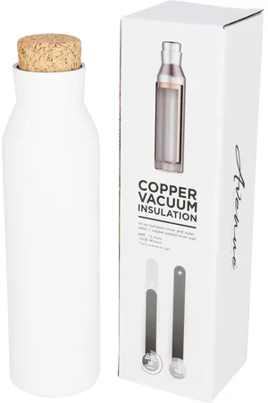 Avenue Norse koperen vacuüm geïsoleerde fles met kurk