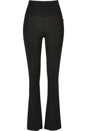 Urban classics Dames stretch jersey organic bootcut legging