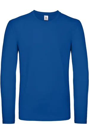 B and C Heren #e150 t-shirt met lange mouwen