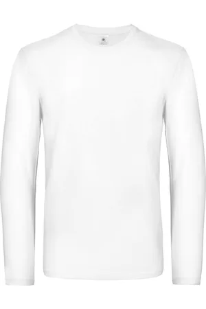 B and C Heren #e190 t-shirt met lange mouwen