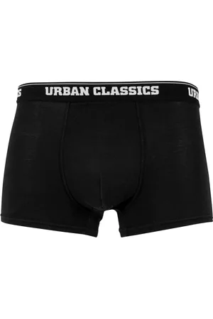 Urban classics Heren biologische boxershorts (set van 2)