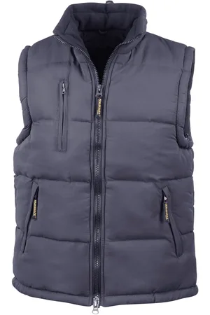 Result Heren ultra gewatteerde bodywarmer waterafstotend winddicht jasje