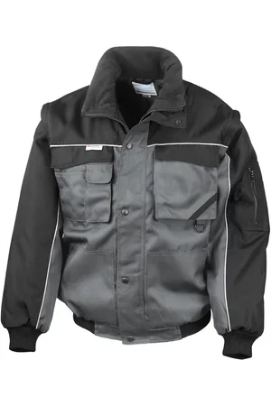Result Heren workguard zip sleeve heavy duty water repellent windproof jacket