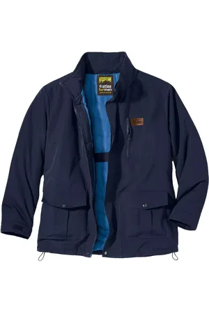 Atlas For Men Waterafstotende heren parka met meerdere zakken