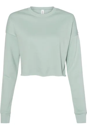 Bella + Canvas Dames fleece crew hals gewaad top