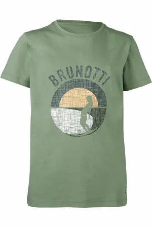 Brunotti Timmy-print boys t-shirt shirt strand jongens