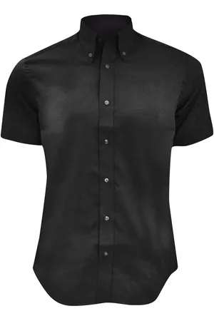 Kustom Herenshirt met korte mouwen, op maat gemaakt, premium oxford shirt