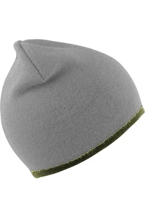 Result Unisex reversible fashion fit winter beanie hat