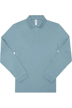 B and C Heren my polo 210 effen katoenen poloshirt