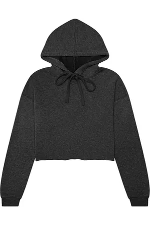Bella + Canvas Dames fleece crop hoodie