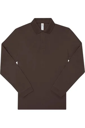 B and C Heren my polo 210 effen katoenen poloshirt
