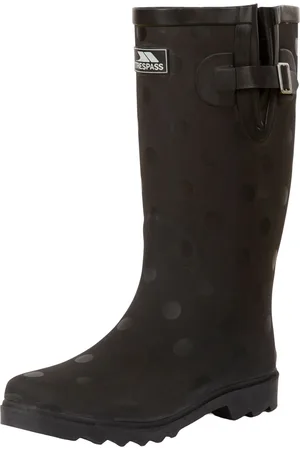 Trespass Volwassen uniseks elena polka dot wellington laarzen