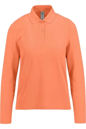 B and C Dames my polo 210 poloshirt met lange mouwen