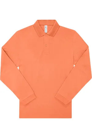 B and C Heren my polo 210 effen katoenen poloshirt