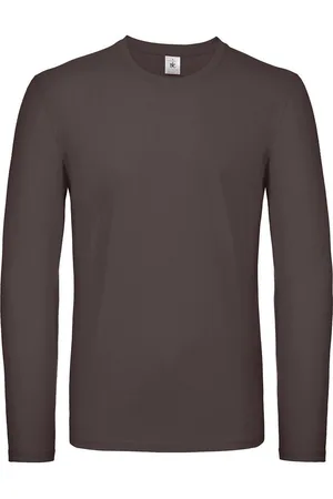 B and C Heren #e150 t-shirt met lange mouwen