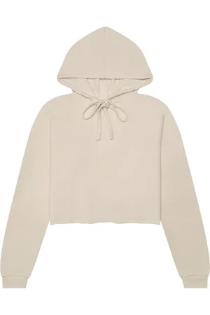 Bella + Canvas Dames fleece crop hoodie
