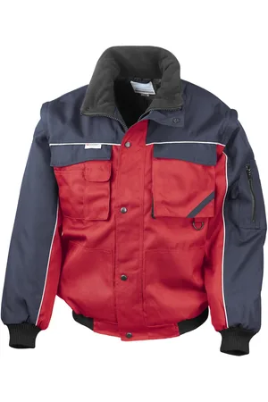 Result Heren workguard zip sleeve heavy duty water repellent windproof jacket
