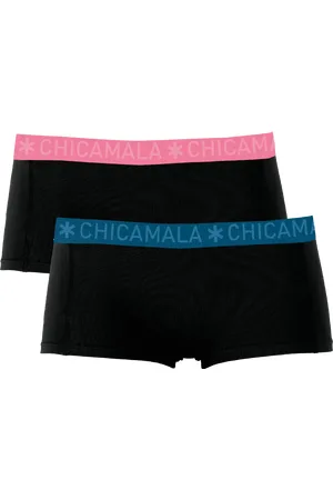 Muchachomalo Meisjes 2-pack boxershorts effen