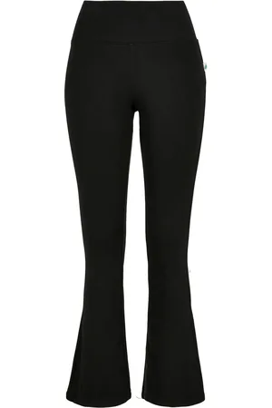 Urban classics Dames organic bootcut leggings