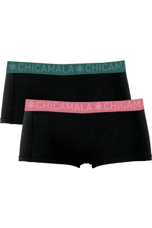 Muchachomalo Meisjes 2-pack boxershorts effen