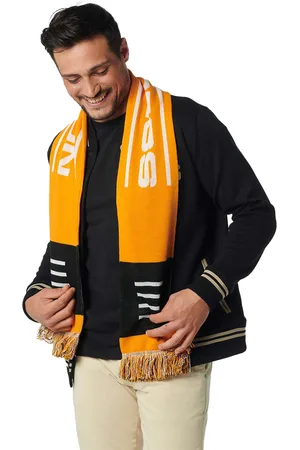 No Excess Scarf 3 coloured orange