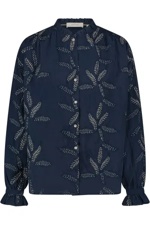 NUKUS Jenna blouse embroidery dessin