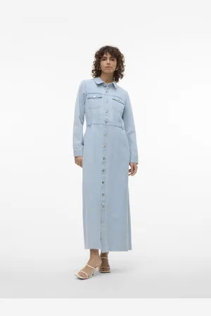 VERO MODA Vmmolly ls ank denim dress