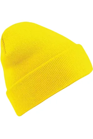 Beechfield Volwassenen van unisex originele geboeide beanie