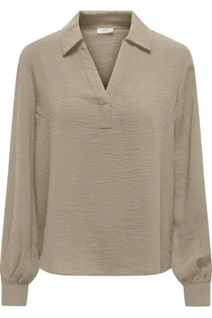 JACQUELINE DE YONG Jdydivya life l/s collar top wvn di
