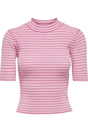 JACQUELINE DE YONG Jdyplum ss stripe pullover knt dessin